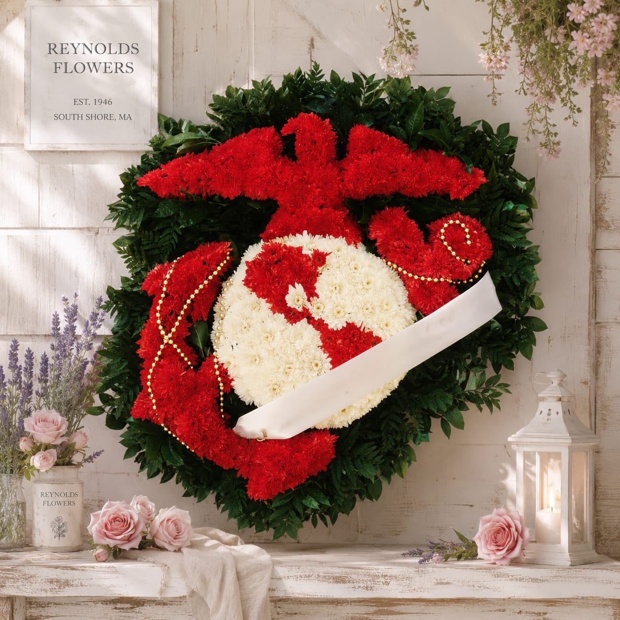 USMC Flower Bouquet
