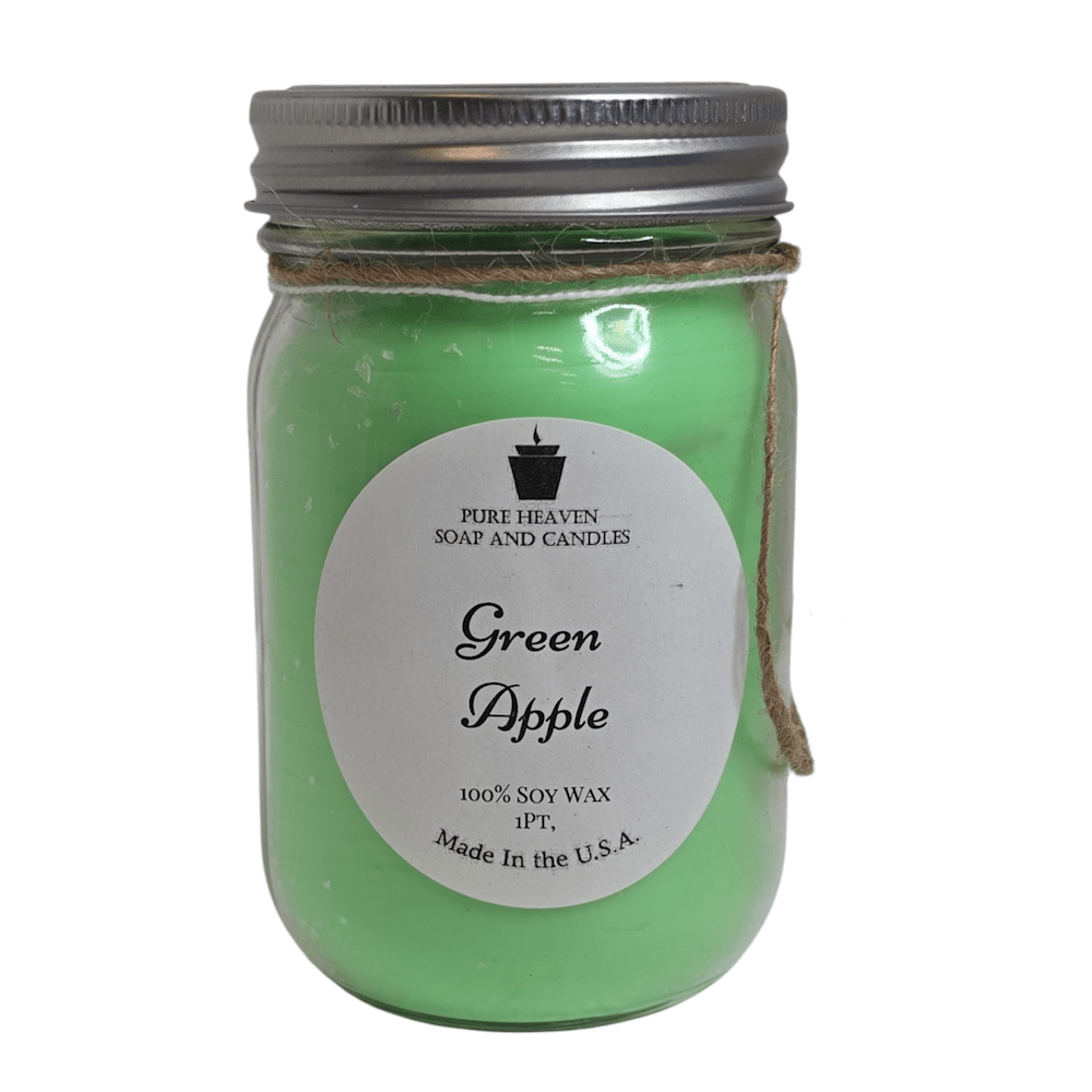 Green Apple Soy Candle