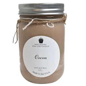Cocoa Candle Flower Bouquet