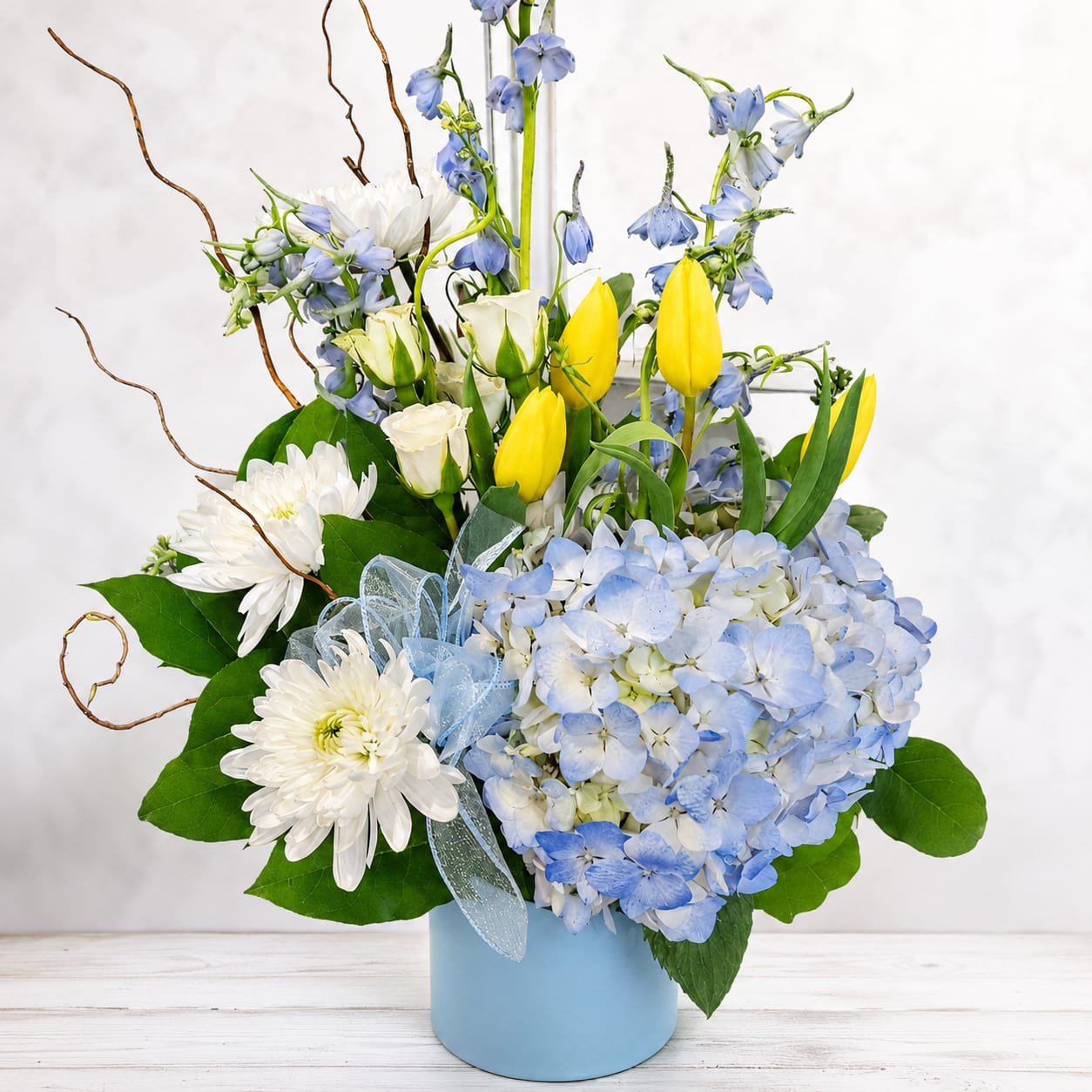 Baby Boy Spring Arrangement