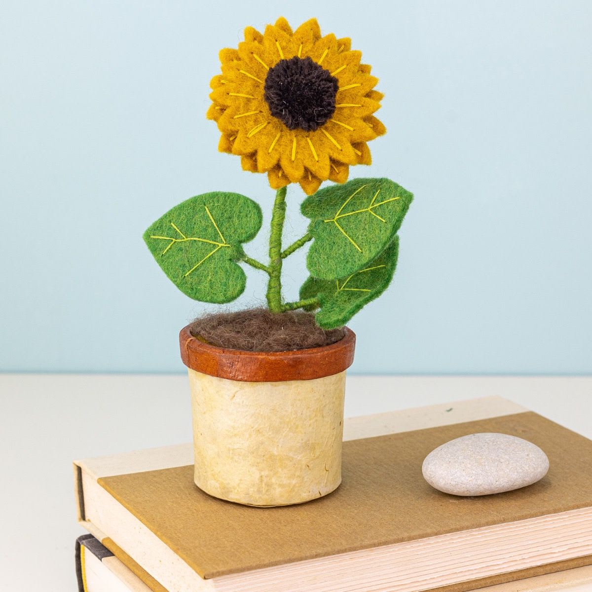 Felt Pot Sunflower