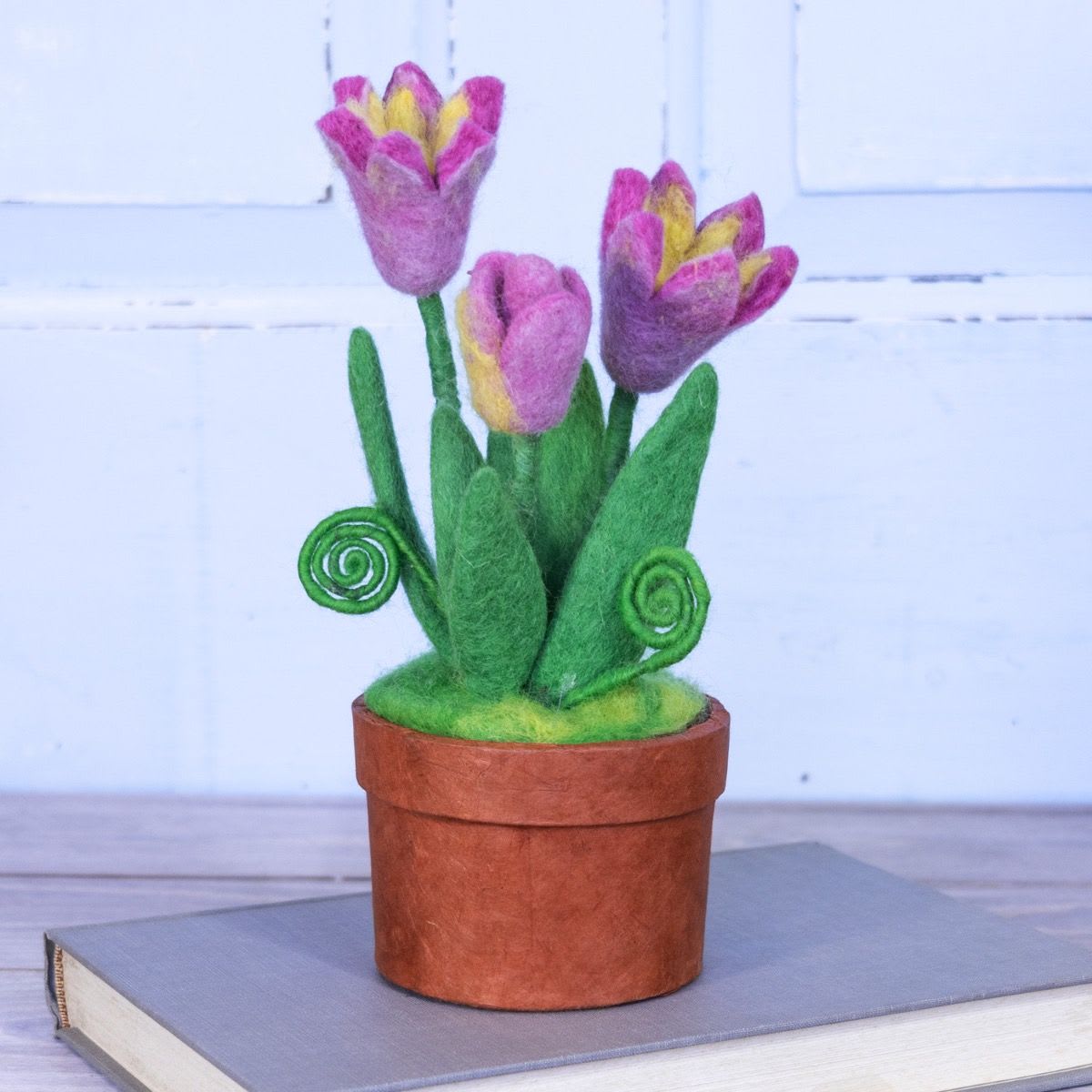 Potted Felt Tulip