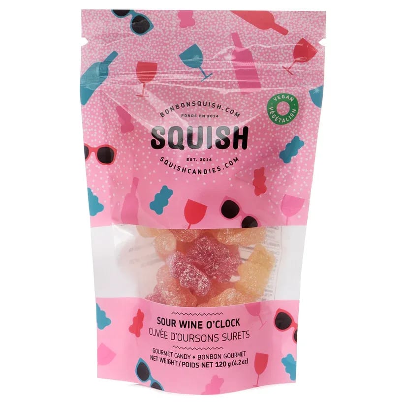 SQUISH Vegan Sour Wine O'Clock