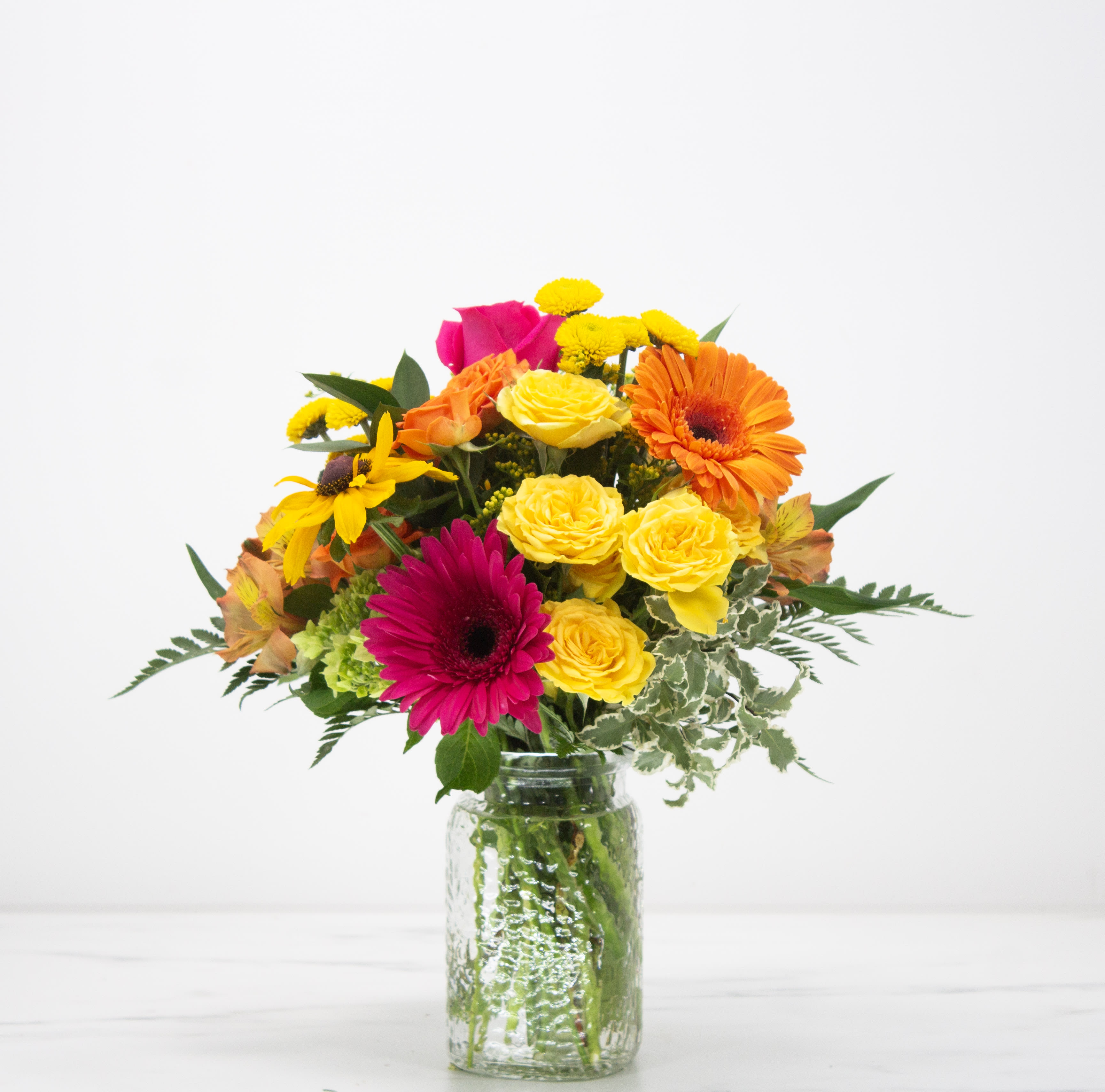 Clementine Petite Flower Bouquet