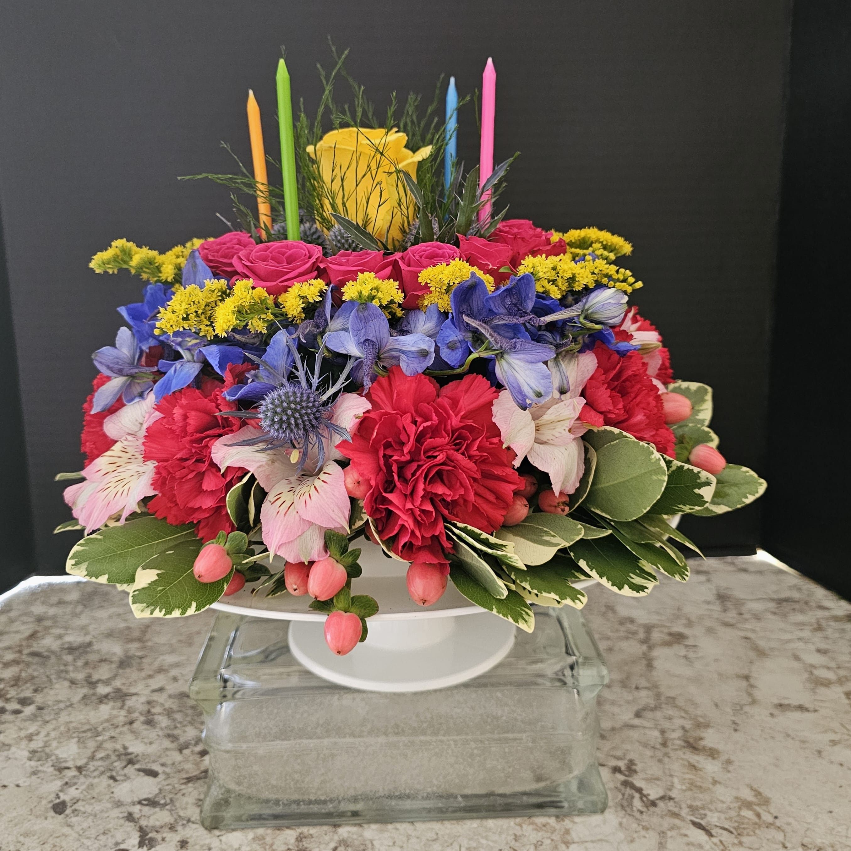 Take The Cake Flower Bouquet