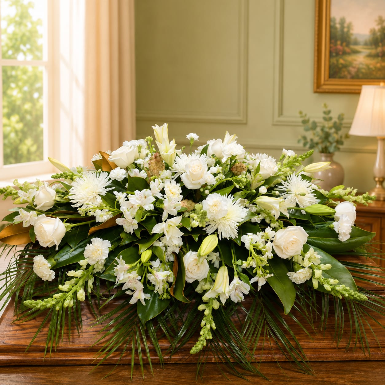 Purest Rest Casket Spray