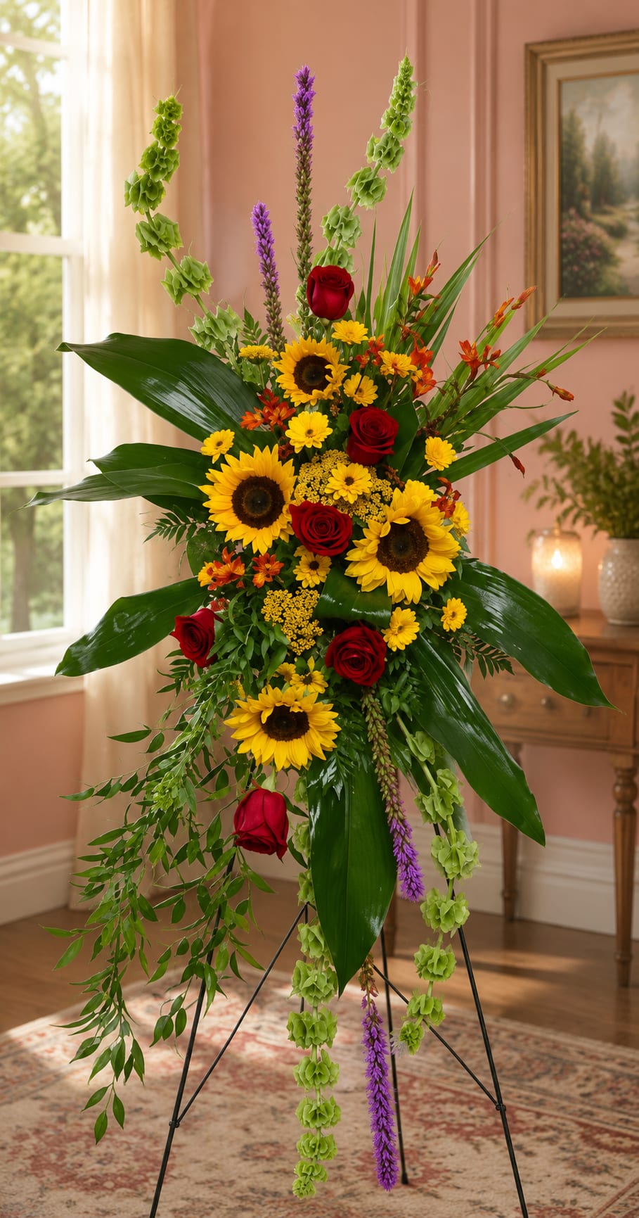 Harvest Bloom Standing Spray