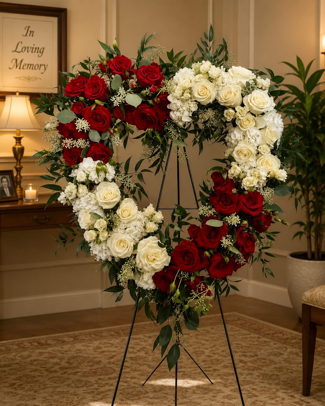 Heartfelt Sympathy Standing Spray