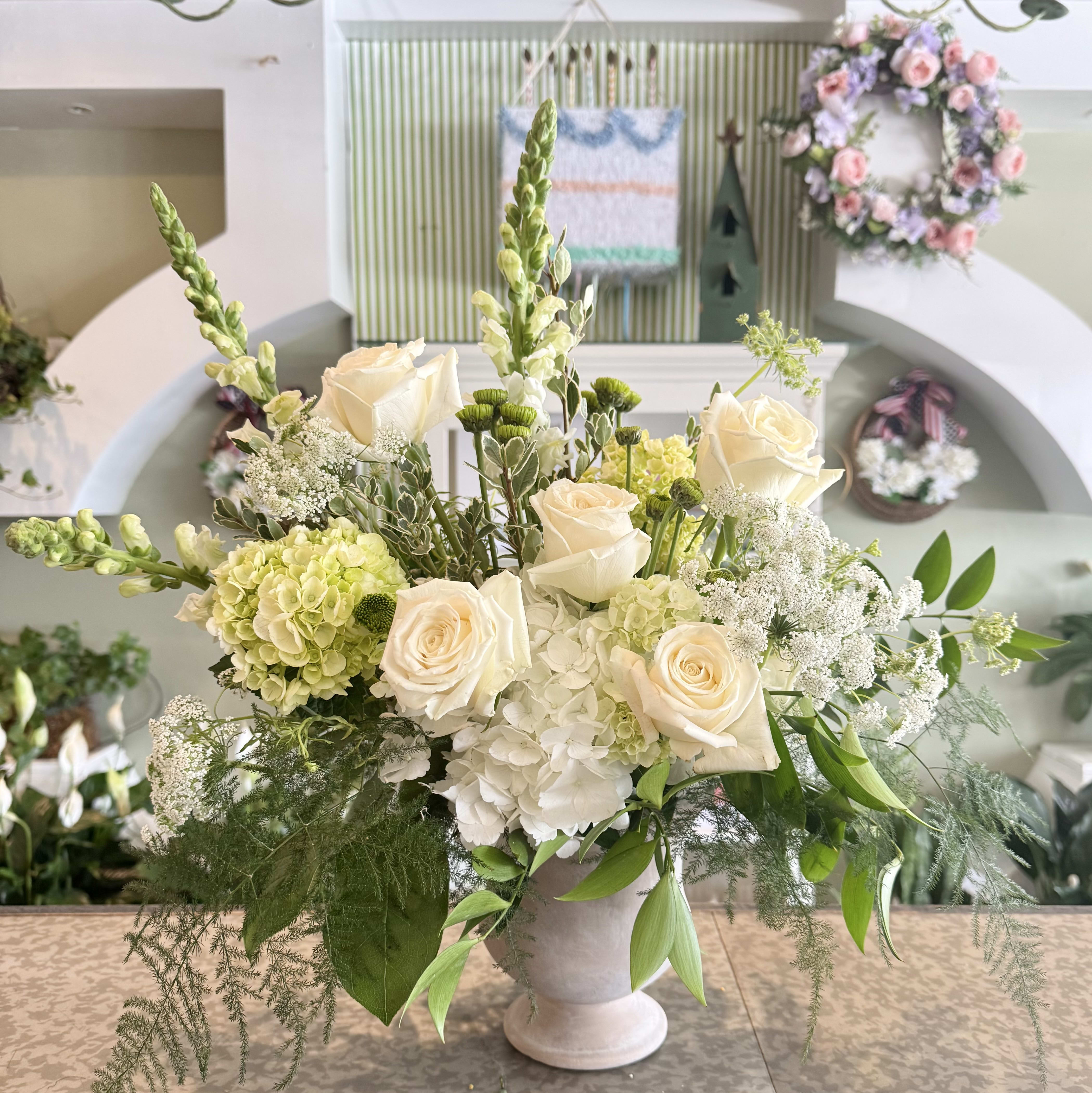 Traditional Condolences Flower Bouquet