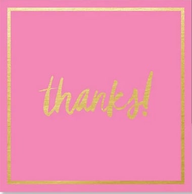 Thanks