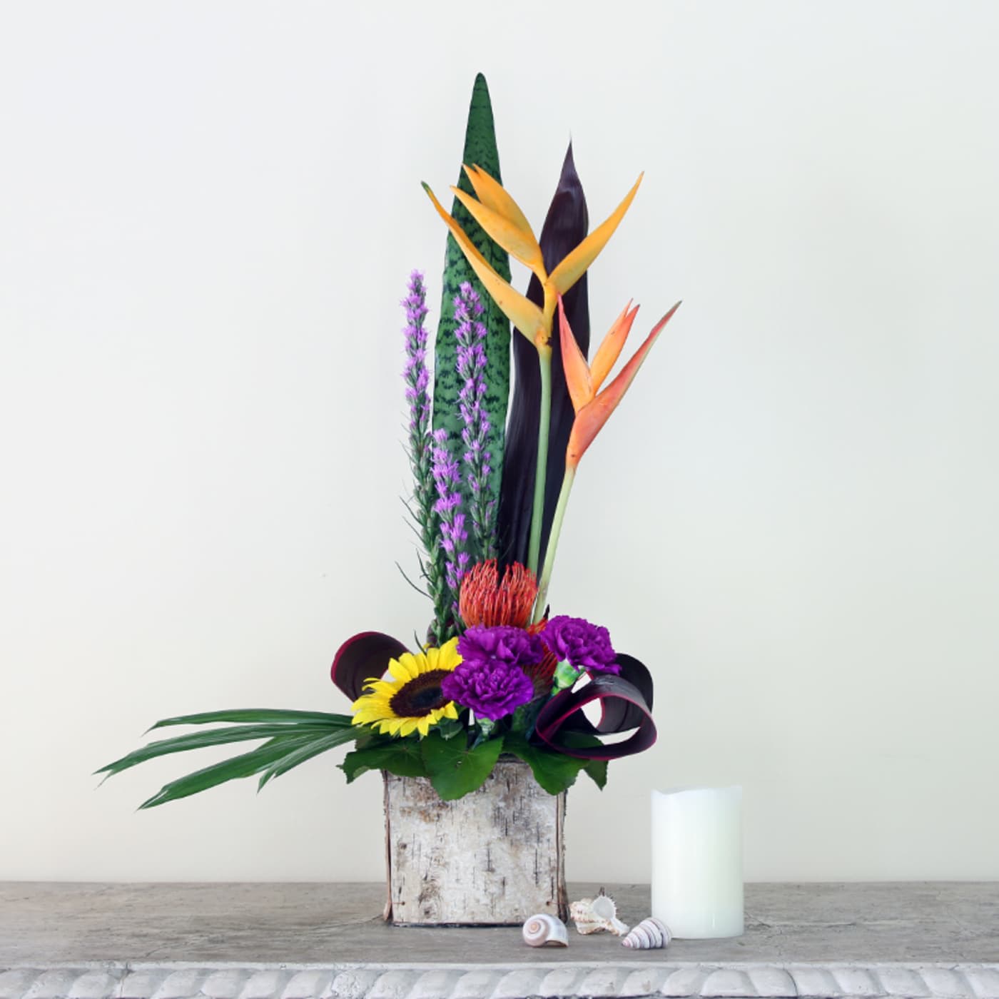 Tropical Mix Flower Bouquet
