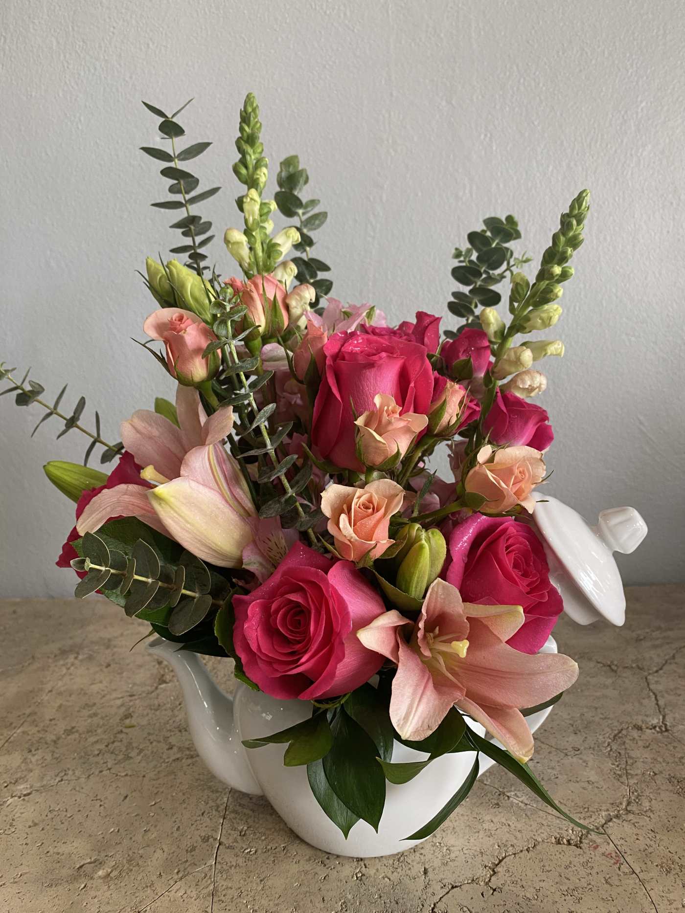 Time for Tea Flower Bouquet