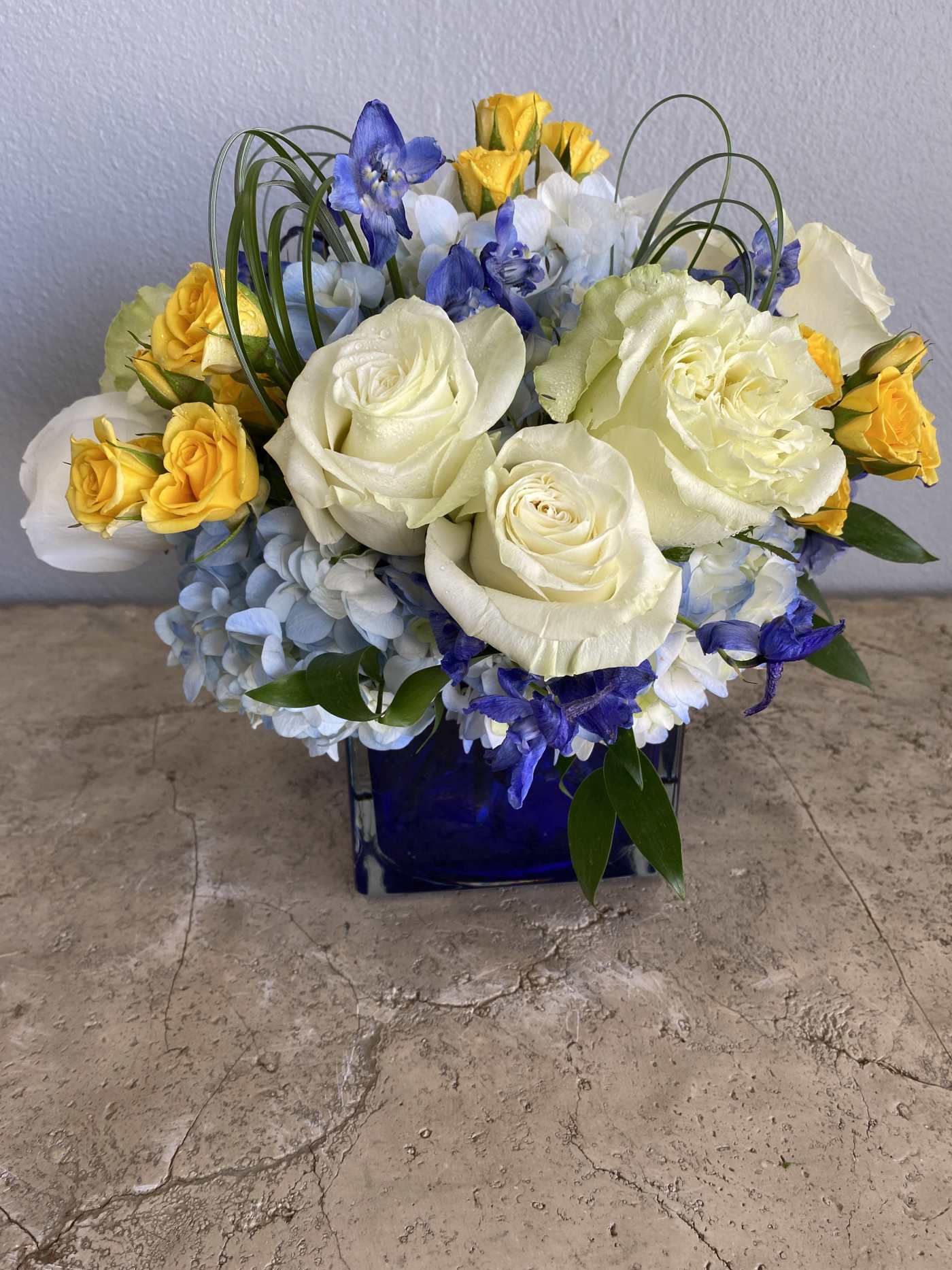 Blue Magic Flower Bouquet