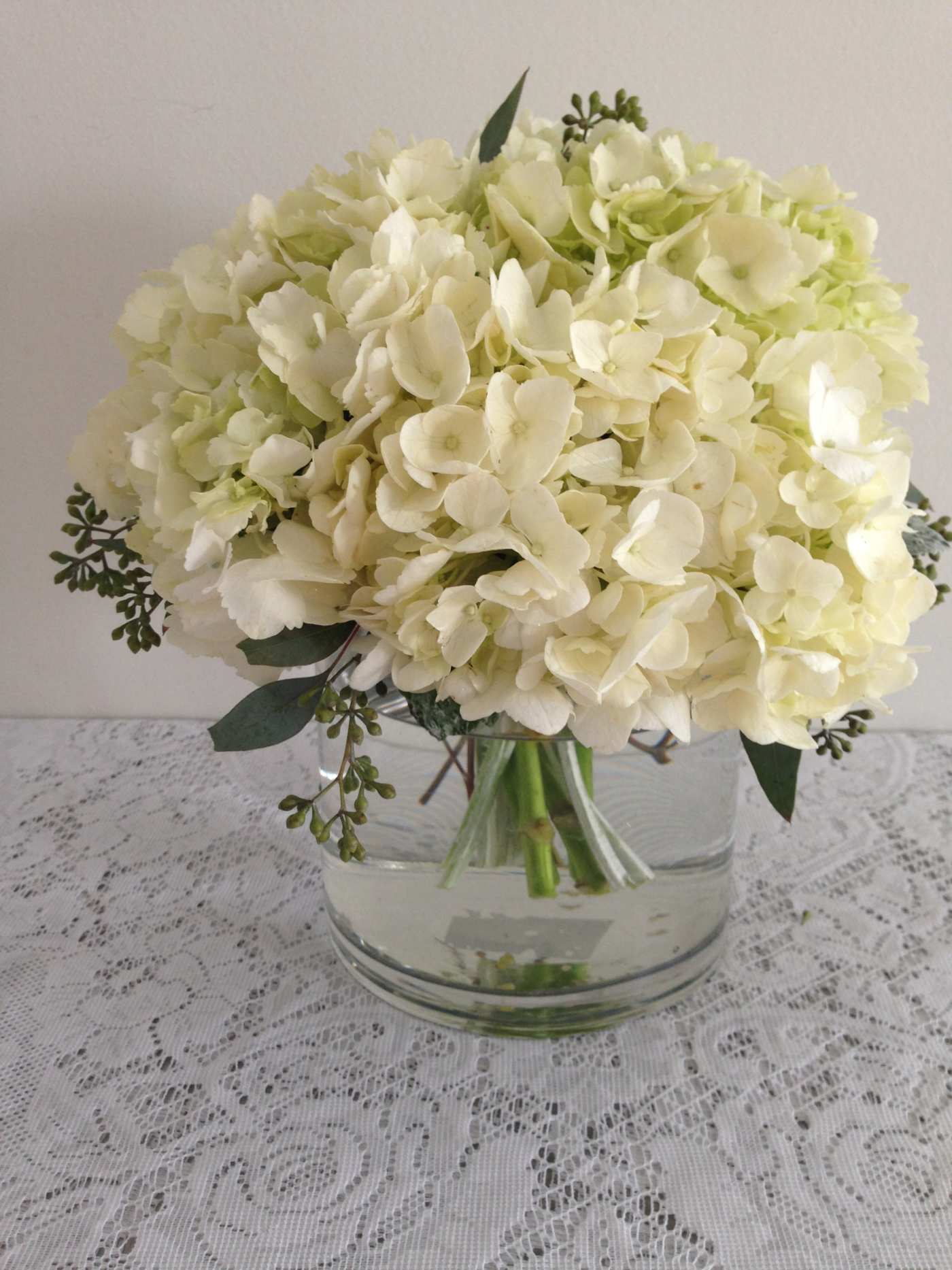 Classy White Flower Bouquet