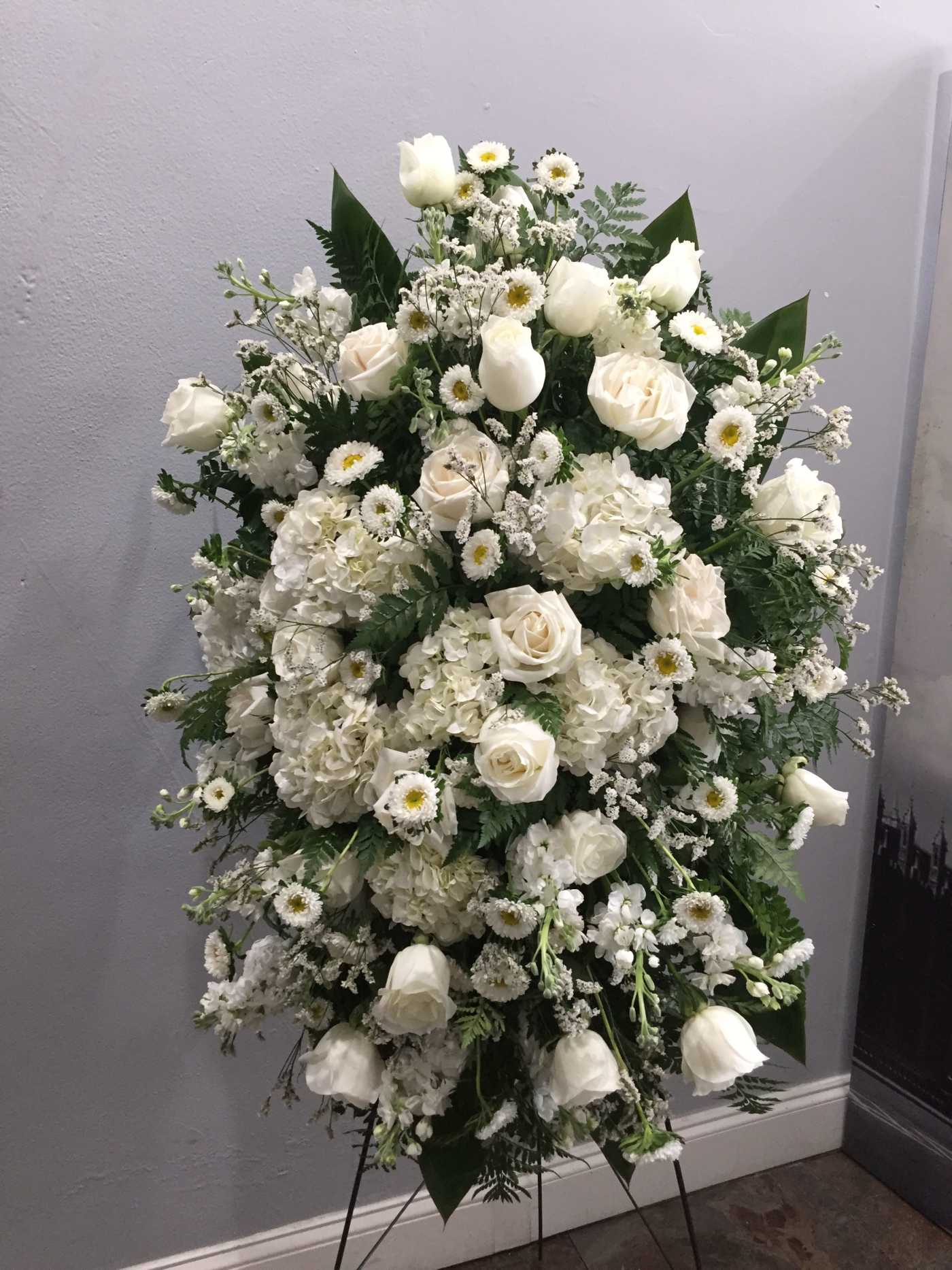Everlasting White Flower Bouquet