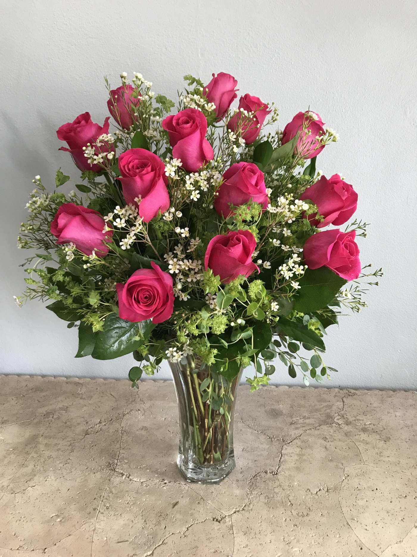 Love in Pink Flower Bouquet