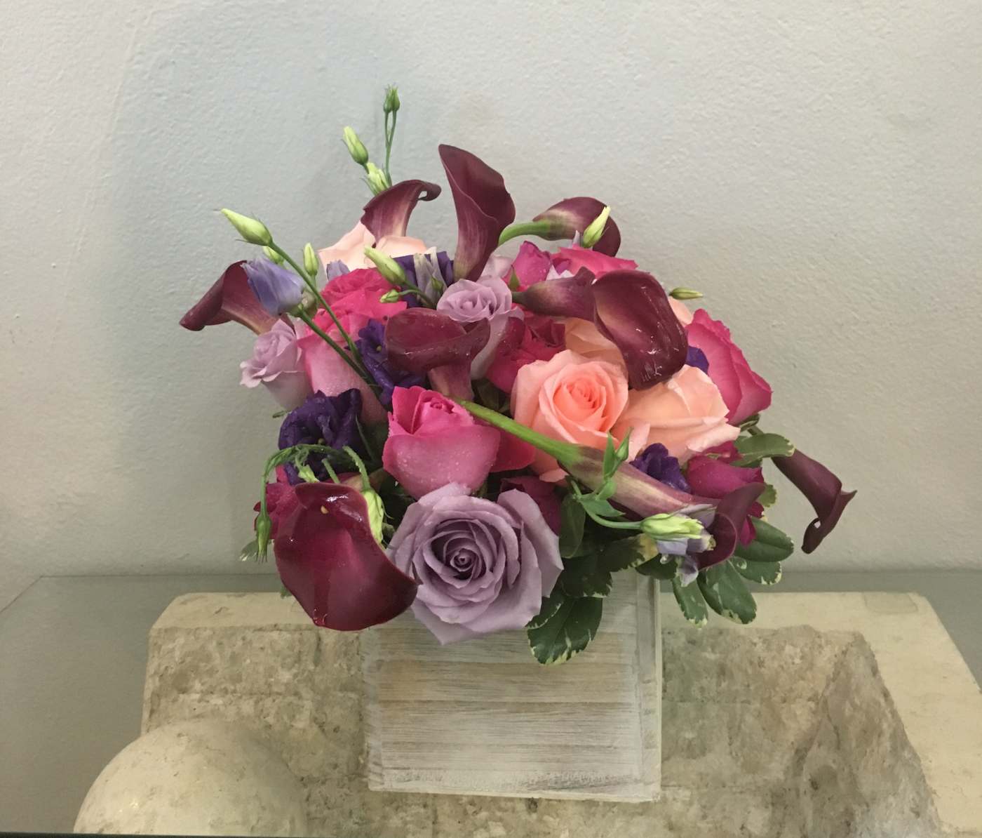 Multicolored Mystery Flower Bouquet