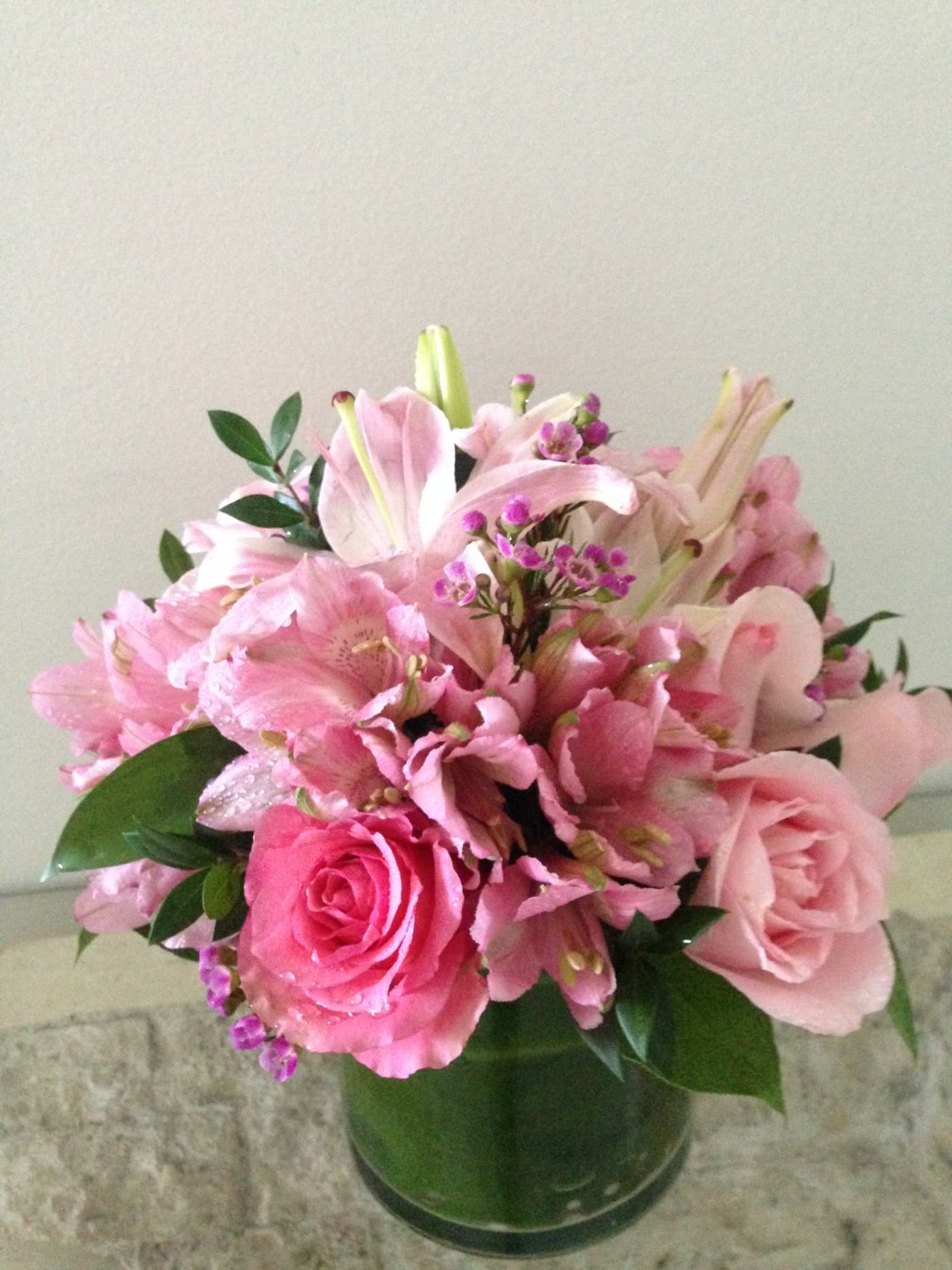 Cuddly Pinks Flower Bouquet