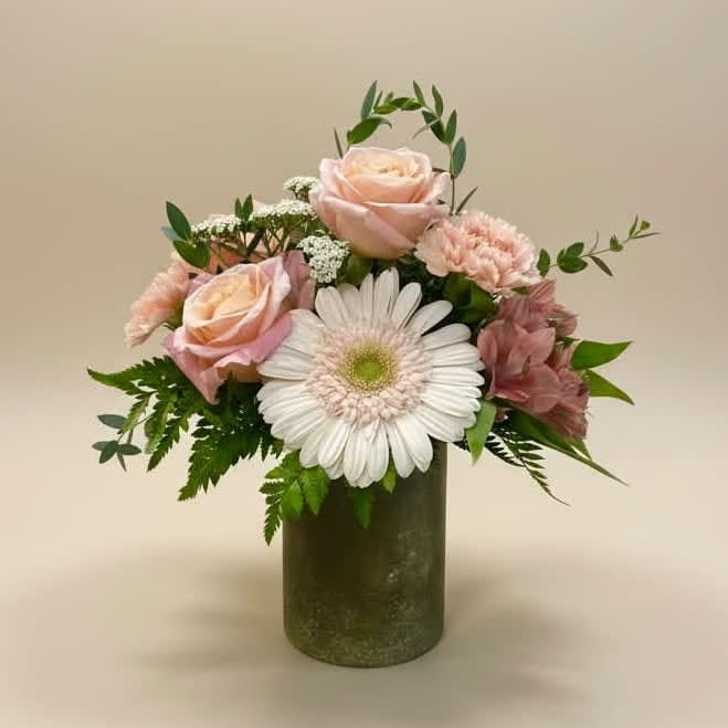 Peach Garden Flower Bouquet