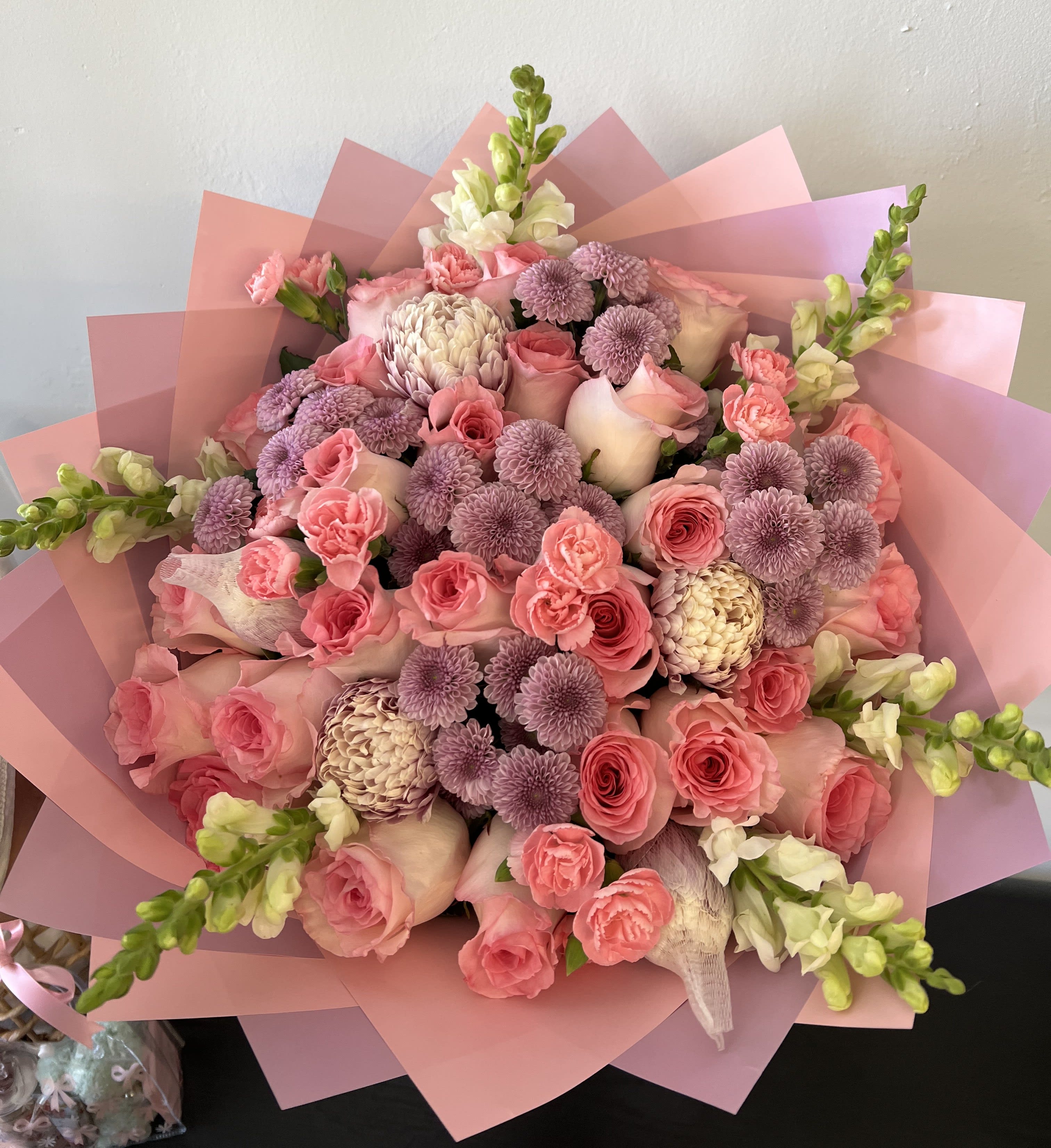 Blush & Lavender Luxe Hand Bouquet