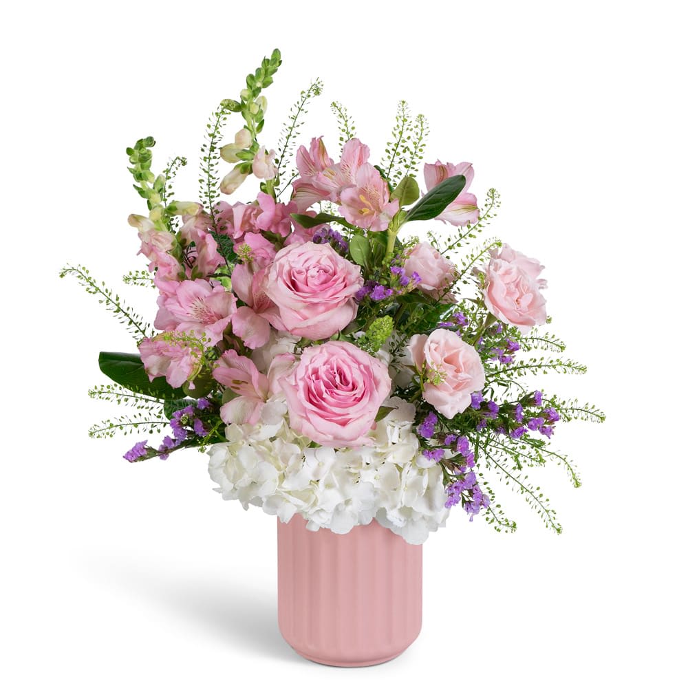 Pink Cloud Kiss Flower Bouquet