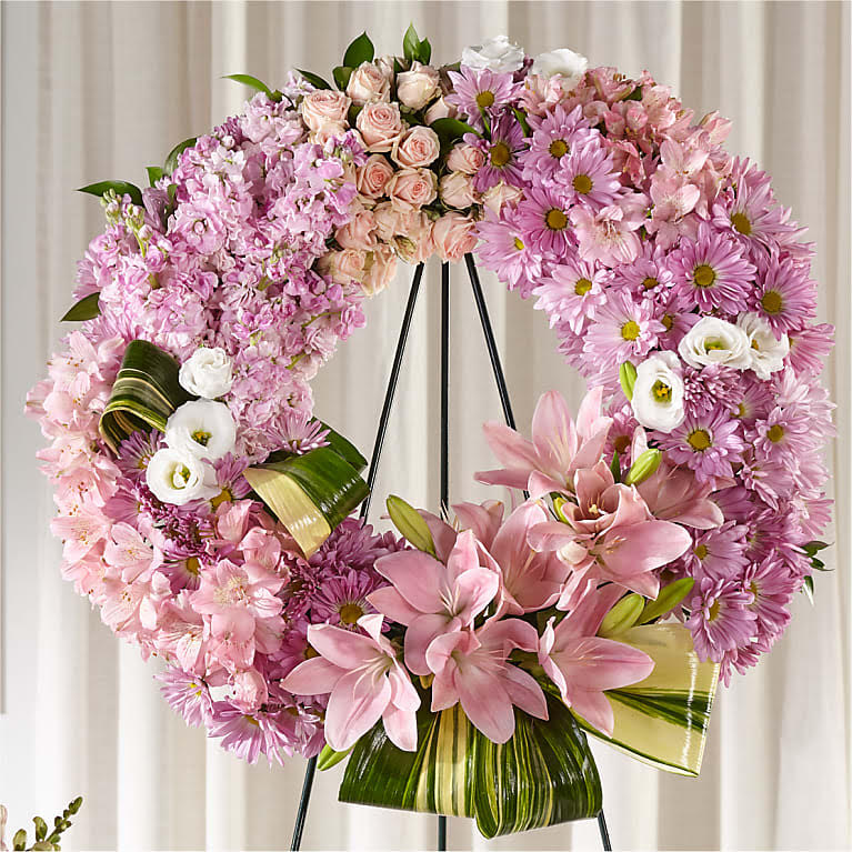 Gift of Warmth Standing Wreath