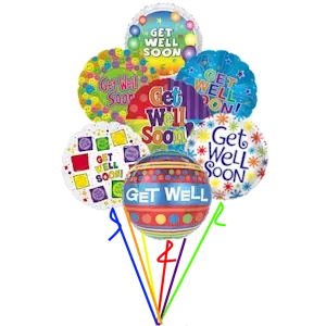 Get Well Soon Balloons  And weight