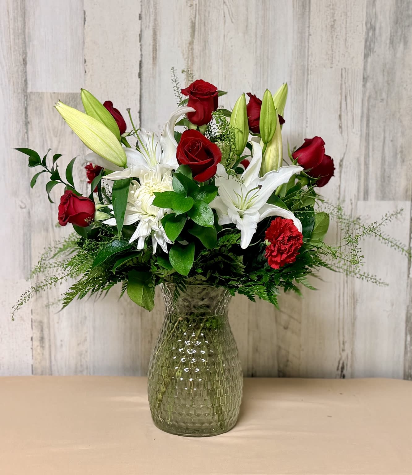 Crimson Grace Flower Bouquet