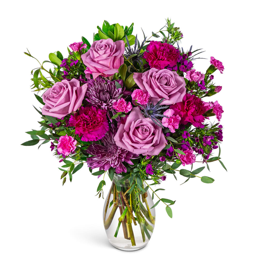Amethyst Moon Flower Bouquet
