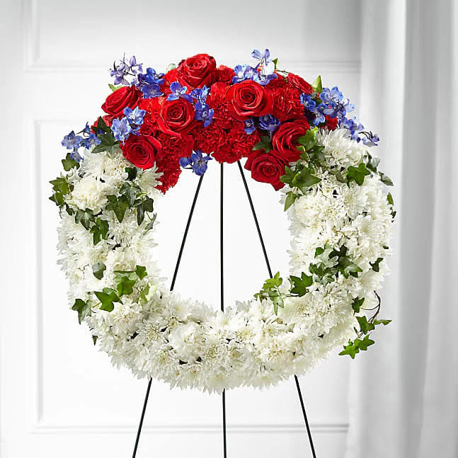 Patriotic Passion Wreath