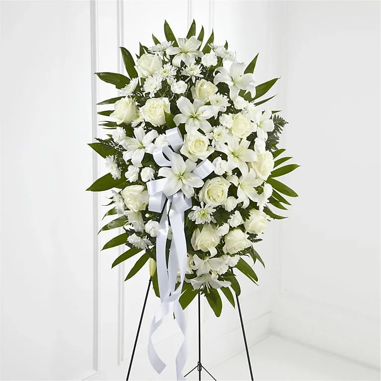 The Exquisite Tribute Standing Spray