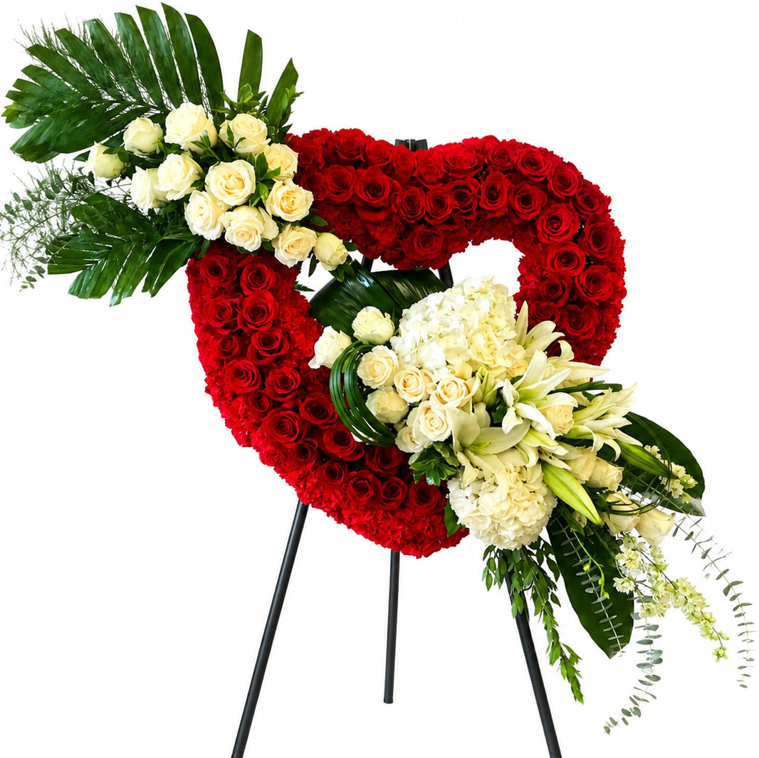 Honored Memoy Luxe Standing Heart