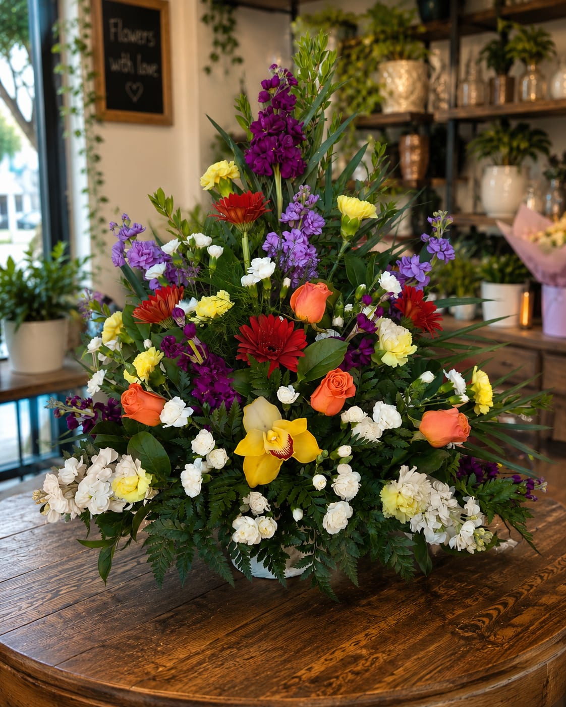 Garden Harmony Basket