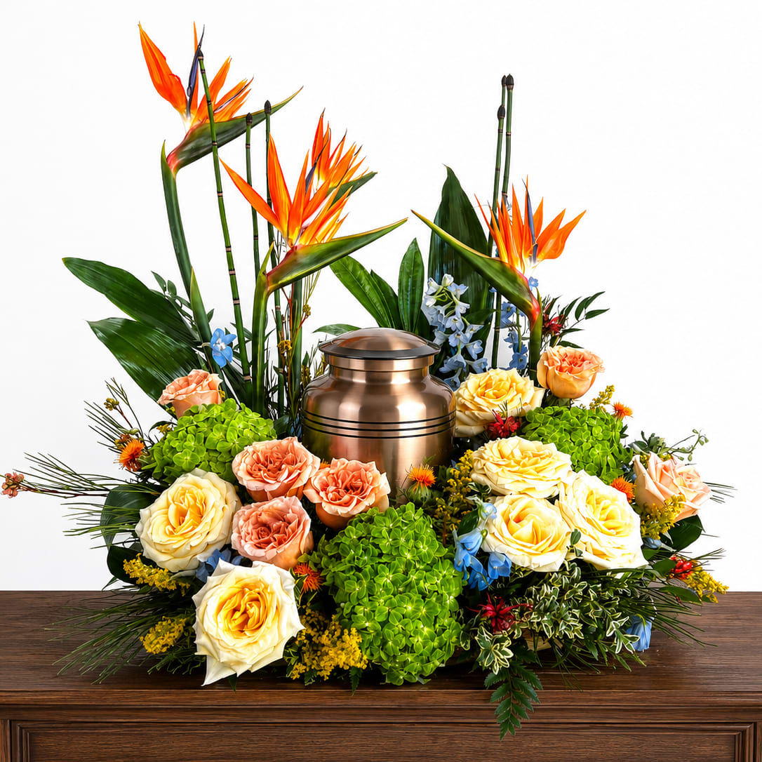 Eternal Paradise Cremation Wreath