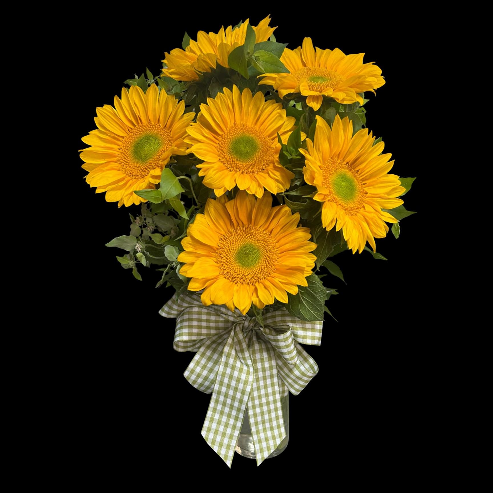 Tall Sunflower Display