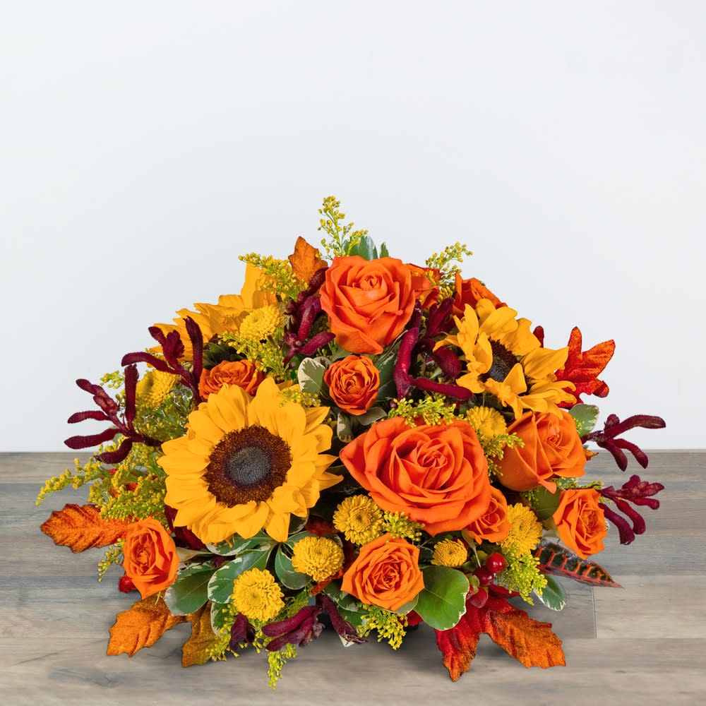 Goldenrod Harvest Centerpiece