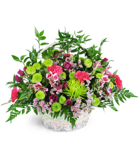 Beautiful Blooms Basket™ Flower Bouquet
