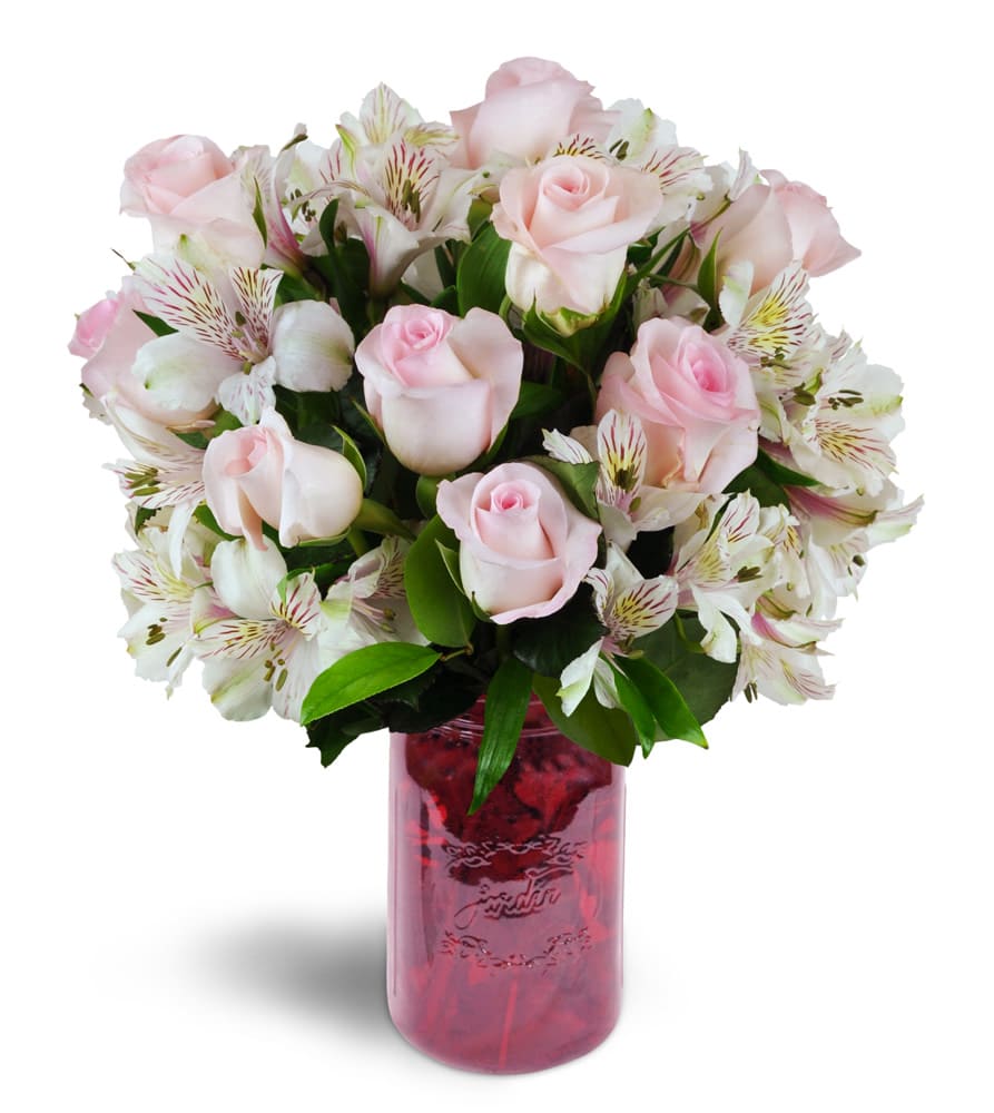 Blushing Love Bouquet™ Flower Bouquet