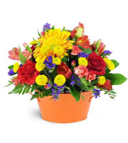 Vibrant Garden Flower Bouquet