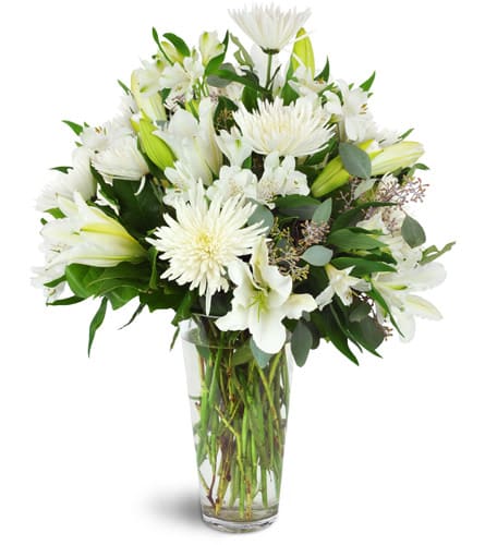 Snowy Elegance™ Flower Bouquet
