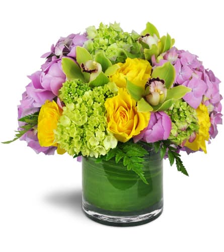 Summer's Bounty Vase™ Flower Bouquet