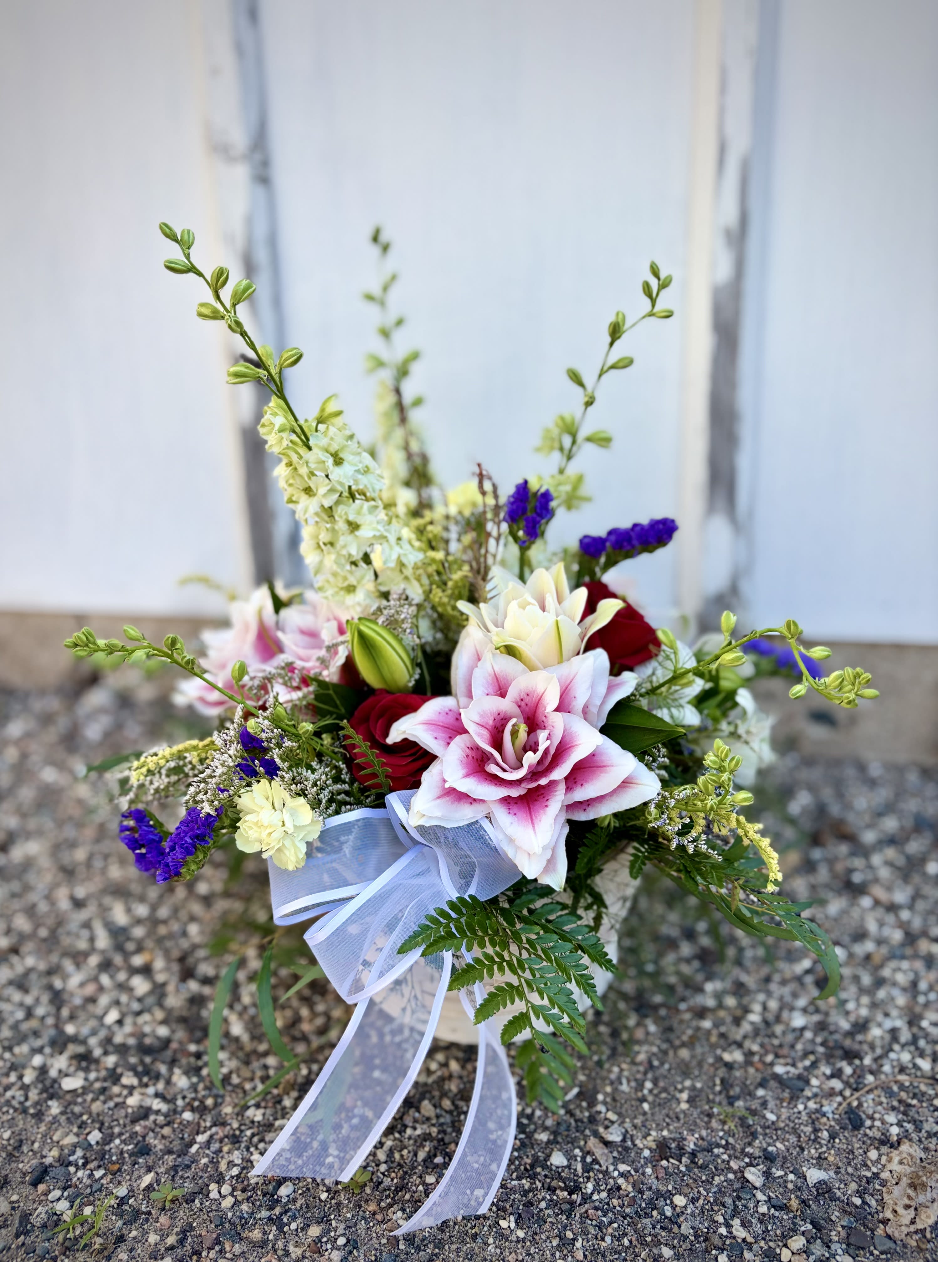 Designer's Choice Basket Arrangement Flower Bouquet