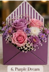 Purple Dream Flower Bouquet