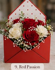 Red Pasion Flower Bouquet
