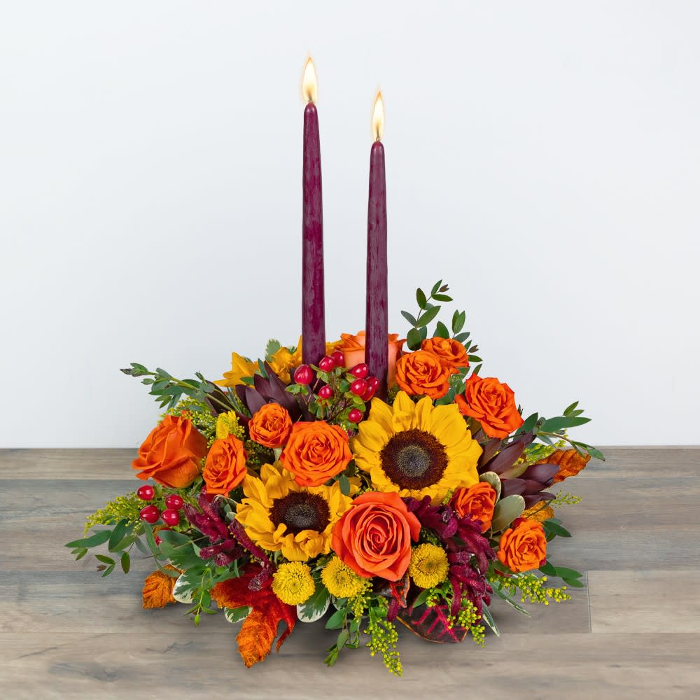 Goldenrod Gathering Centerpiece