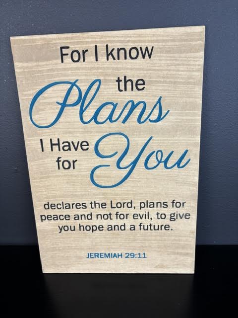 For I Know The Plans I Have For You Flower Bouquet