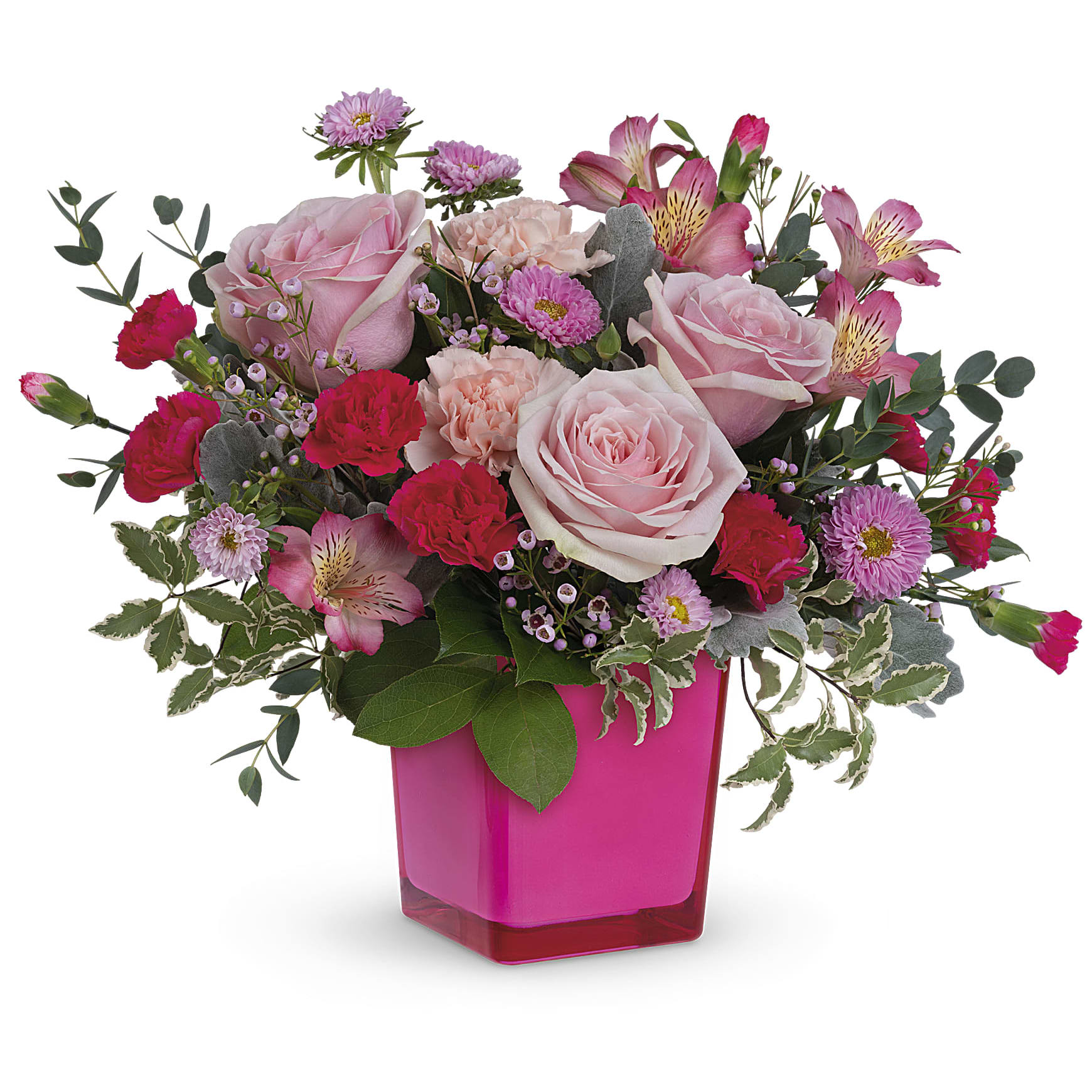 Pink Reflection Flower Bouquet