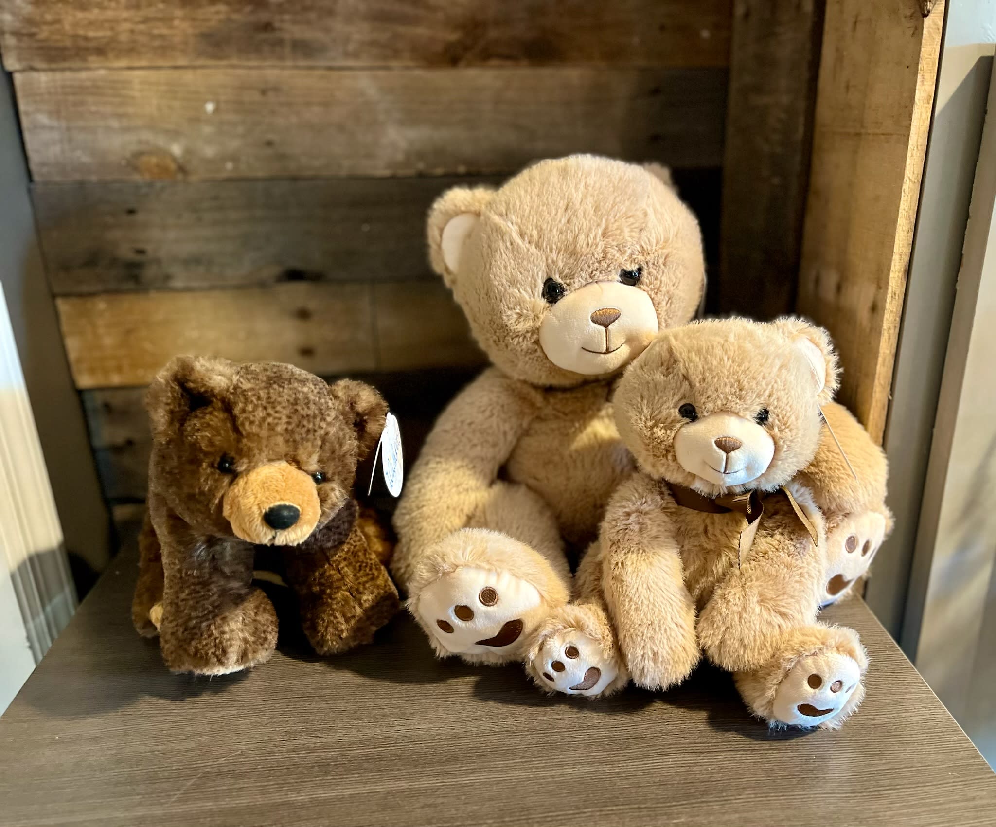 Stuffed Bear Family