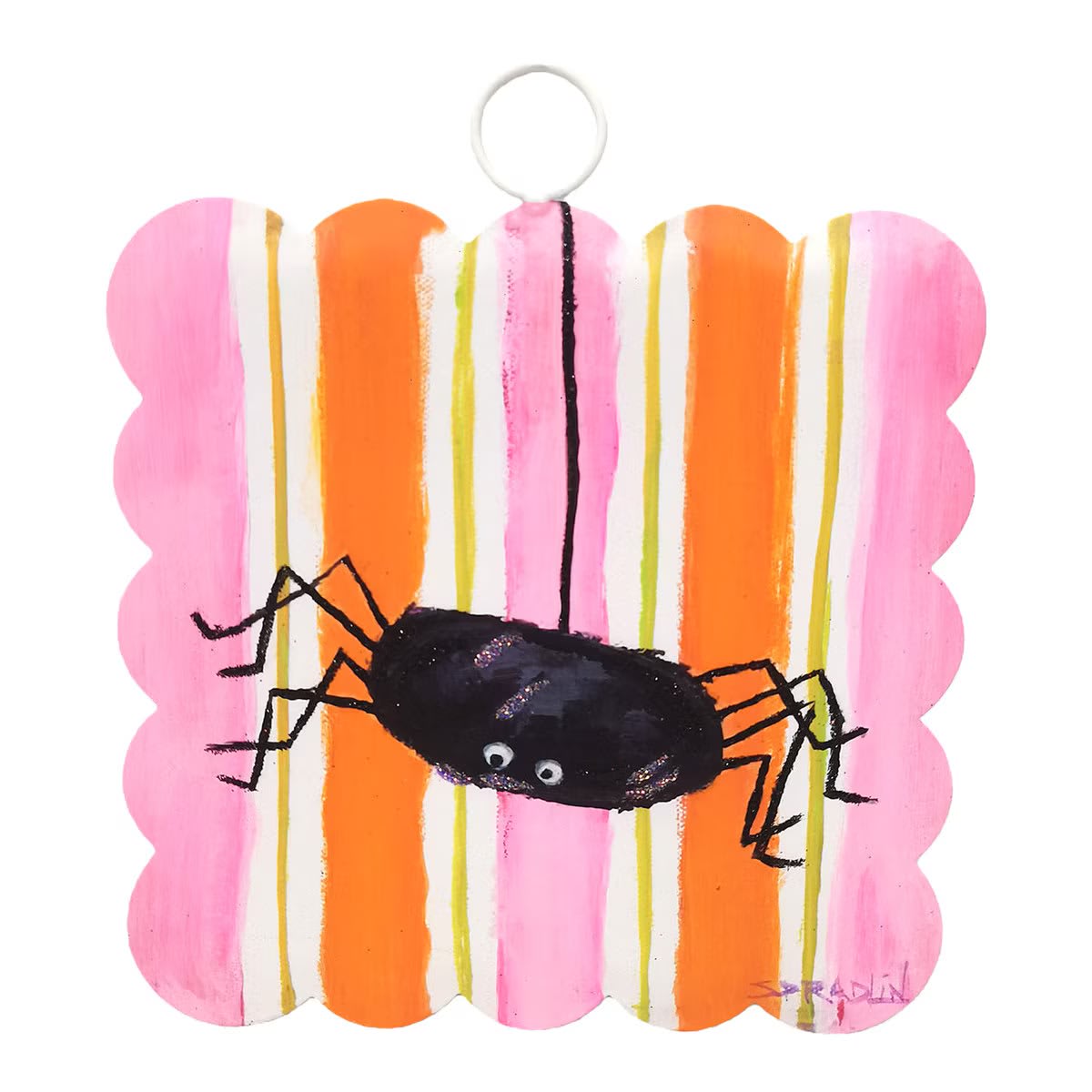 Mini Scallop Whimsy Spider Print
