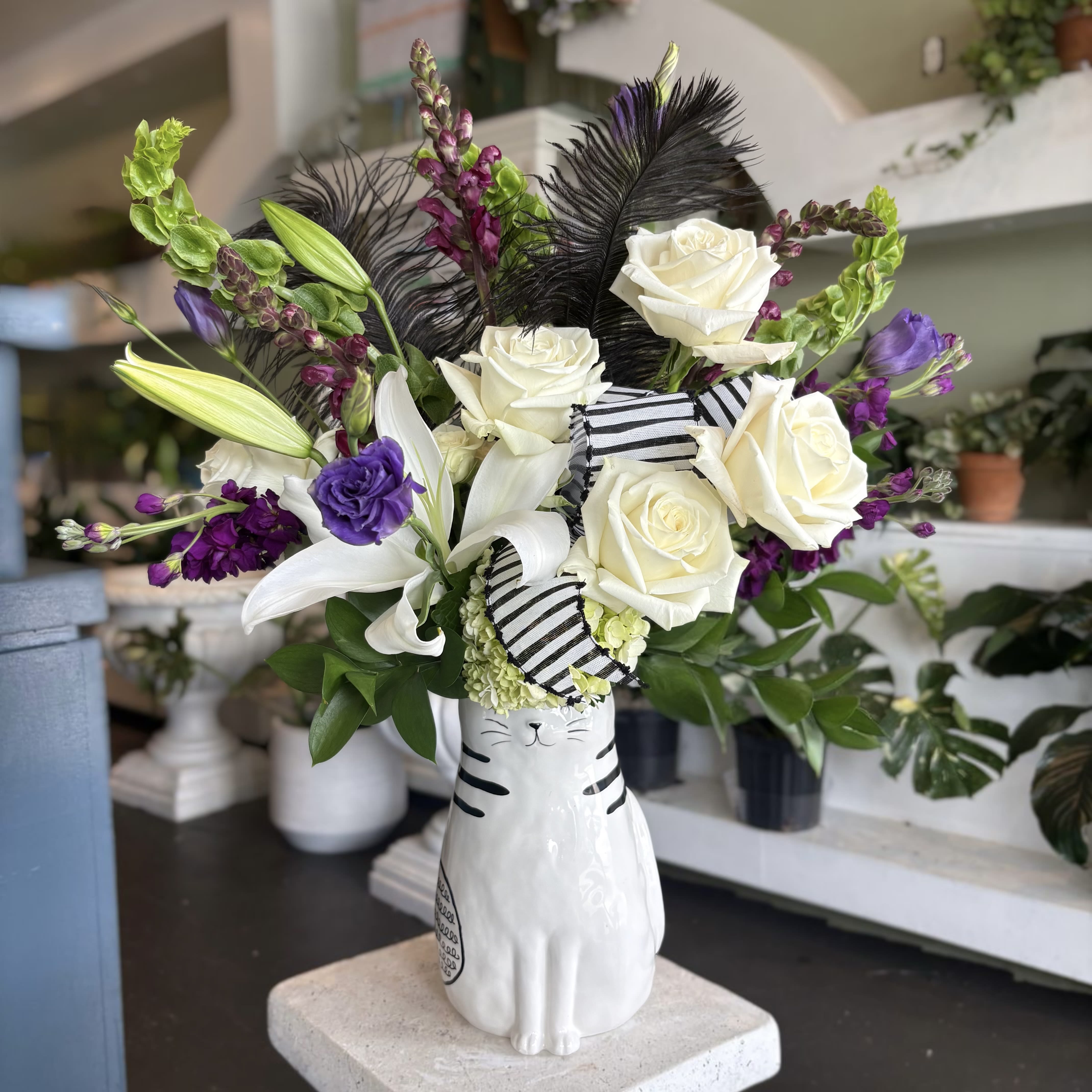 Purrfection Flower Bouquet